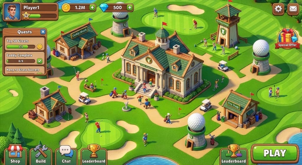 PGA TOUR Rise Full Game Gameplay